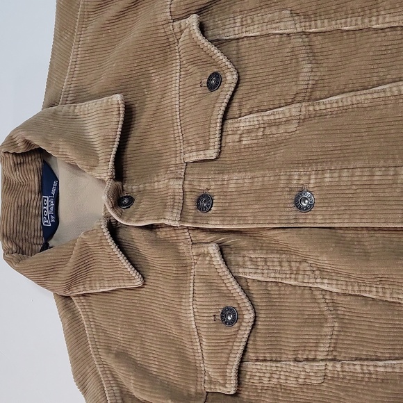 Polo by Ralph Lauren Tan Corduroy Jacket - Picture 2 of 16
